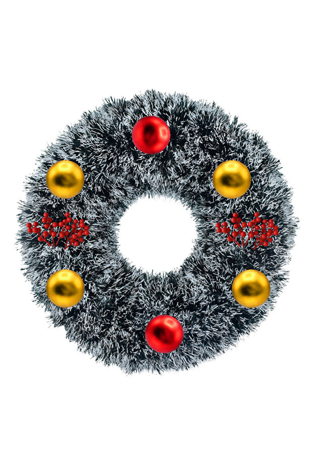 New Year's Door Ornament 45 cm Decorative New Year's Ornament