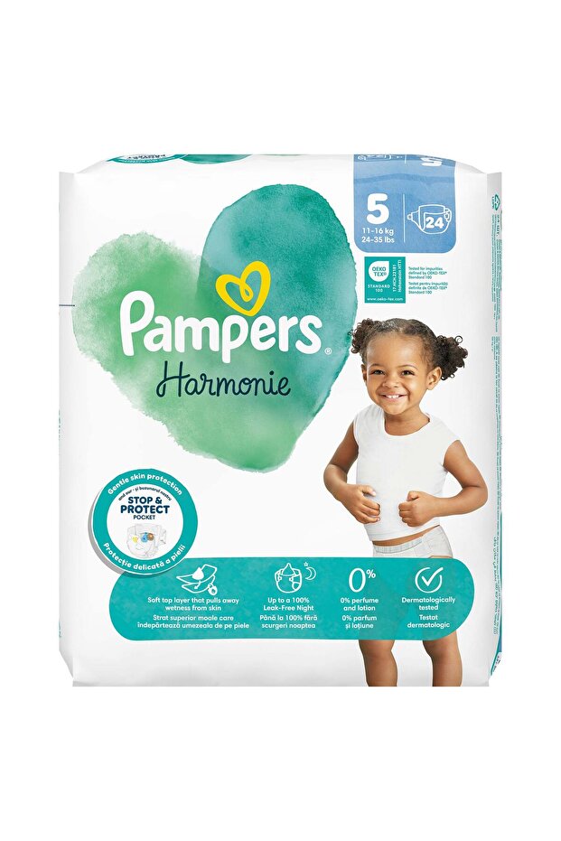 Harmonie Bebek Bezi 5 Numara 24 Adet - 2