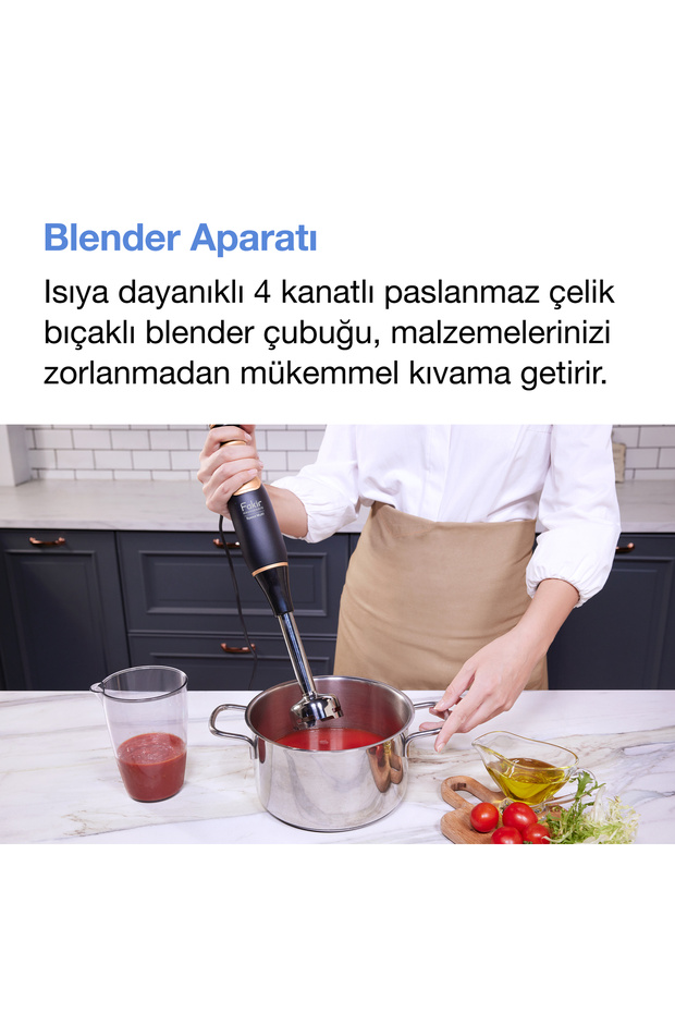 Speed Multi Blender Seti Black & Copper - 4