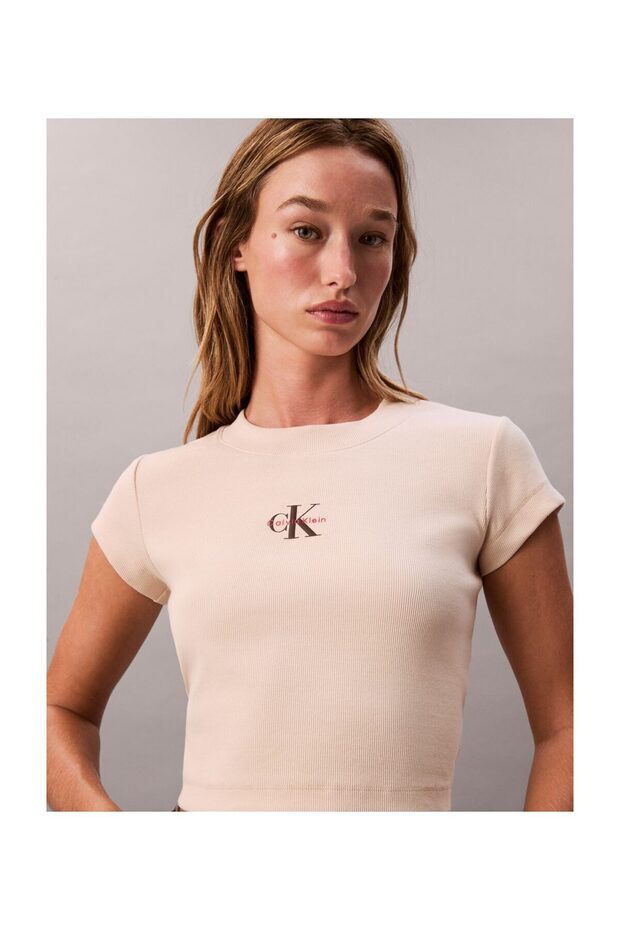 A- MONOGRAM BABY TEE - 2