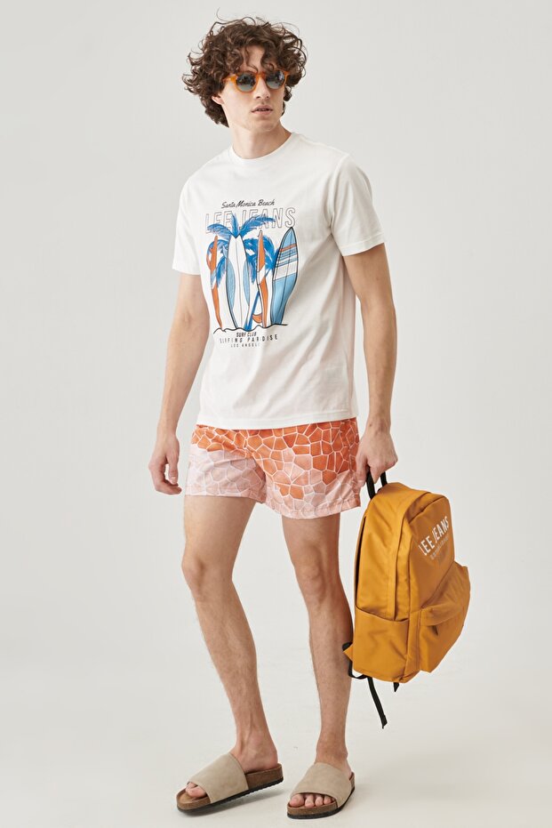 Regular Fit Normal Kesim Şort Mayo - 5