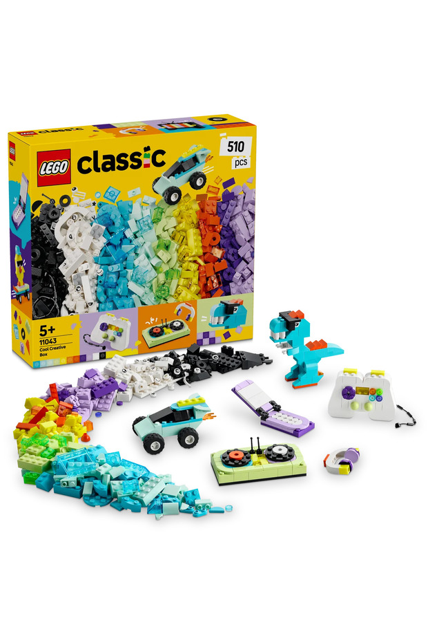 ® Classic Wonderful Creative Box 11043 - Creative Toy Building Set for Kids 5+ (510P)