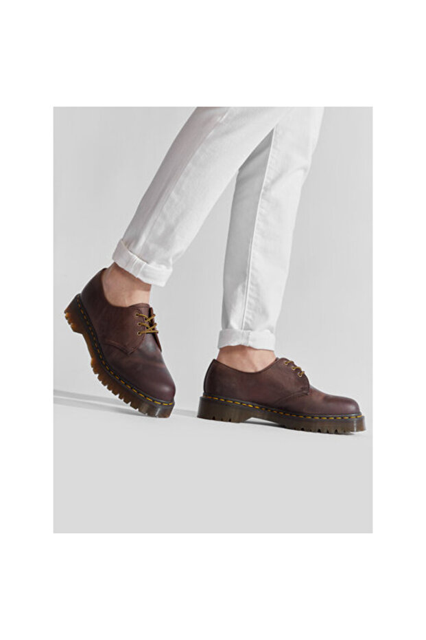 1461 Bex Dark Brown Crazy Horse - 3