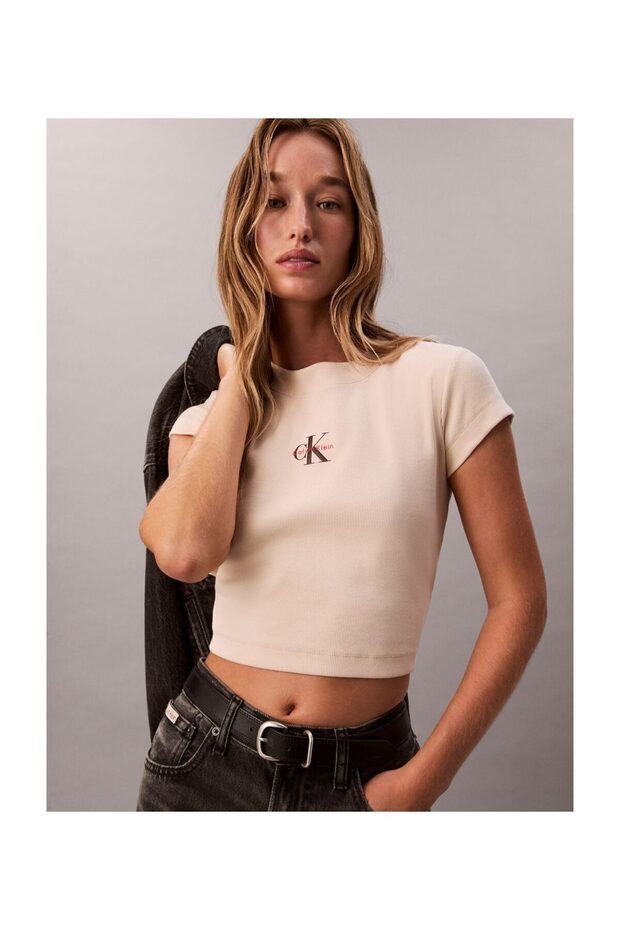 A- MONOGRAM BABY TEE - 3