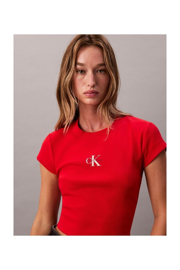 A- MONOGRAM BABY TEE - 2