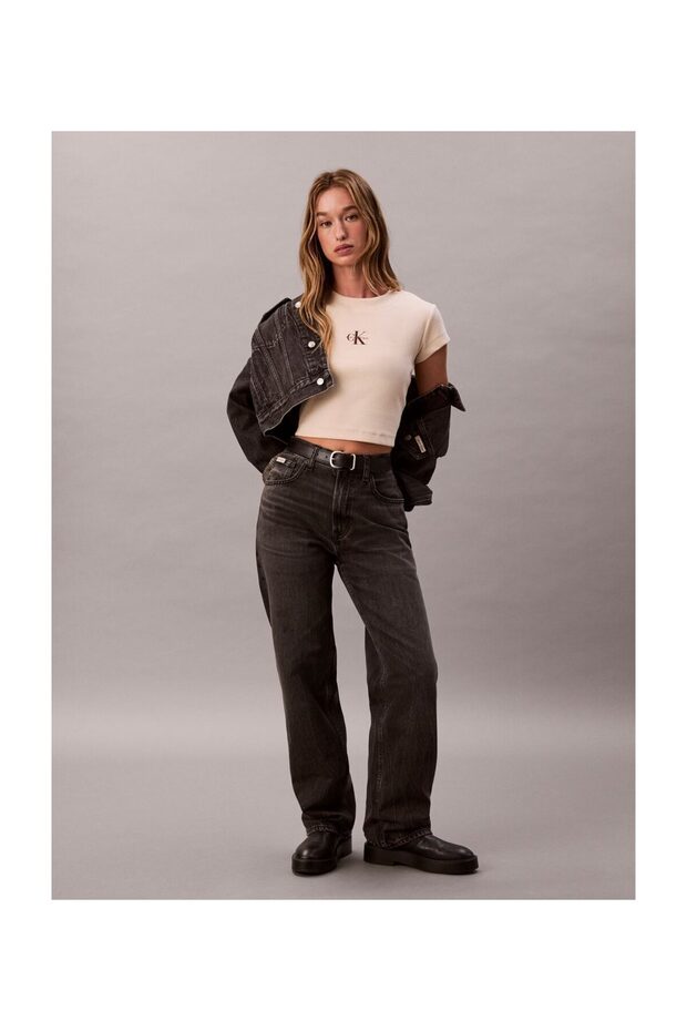 A- MONOGRAM BABY TEE - 4