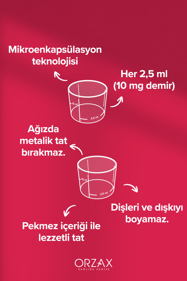 Microfer Şurup 250 ml - 3
