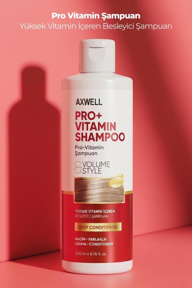 Pro+ Vitamin Şampuan Volume Style - 1