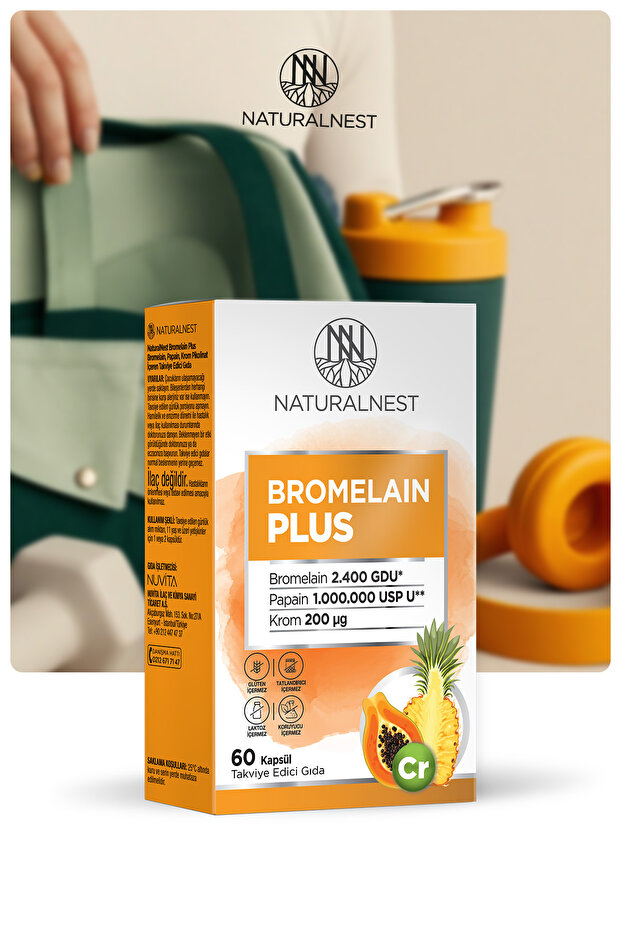 Bromelain Plus 60 Kapsül - 5