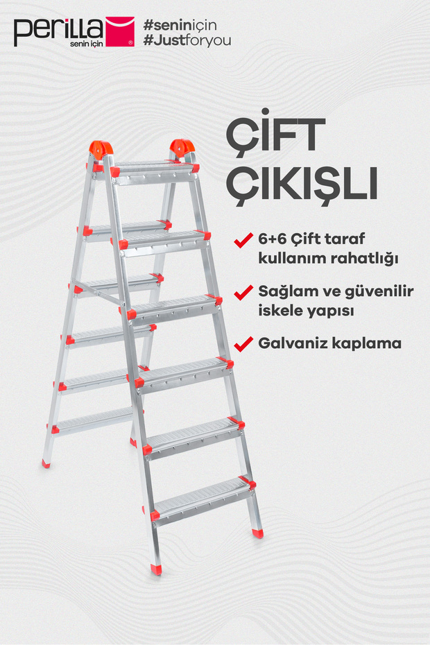 6+6 Çift Çıkışlı Merdiven - 1