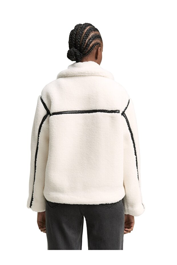 jachetă de pluș lejeră - 2