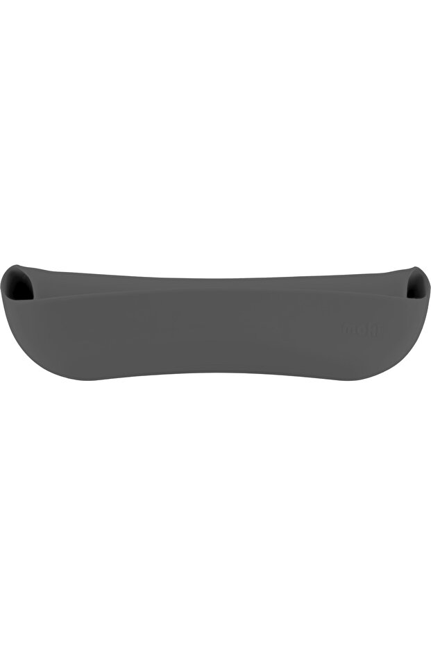 Silicone Bib Platinum Gray - 6