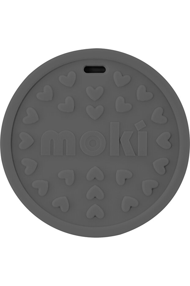 Silicone Teether Kuki Platinum Gray - 3