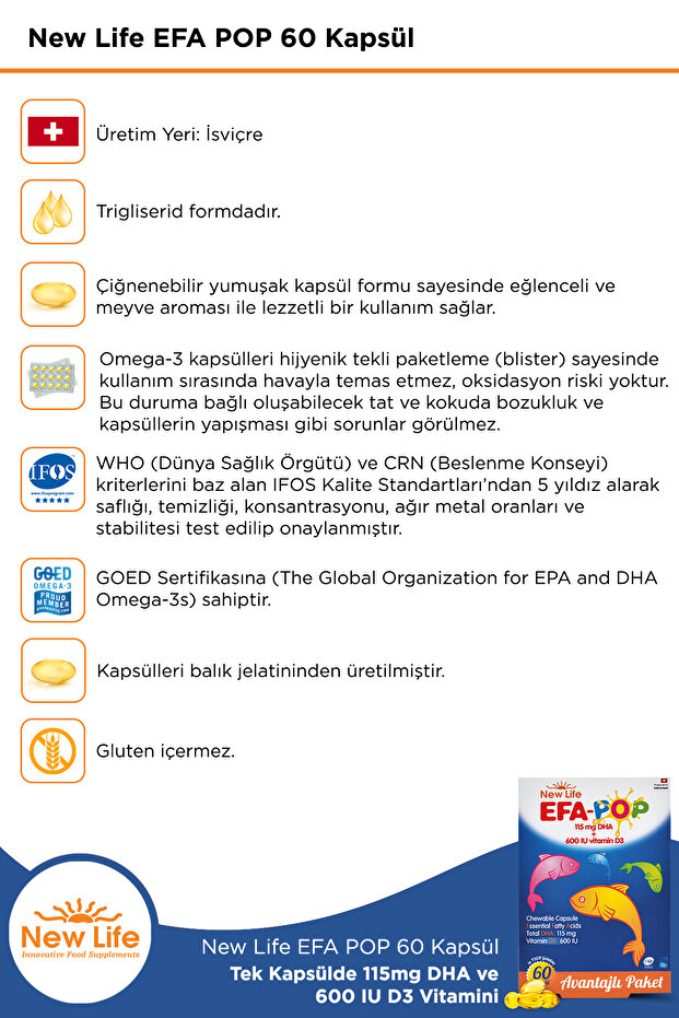 EFA-Pop 60 Kapsül - 2