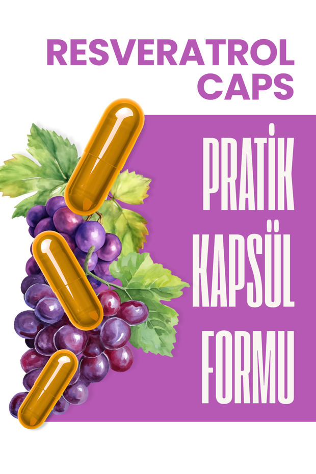 Resveratrol Caps 20 Kapsül - 2
