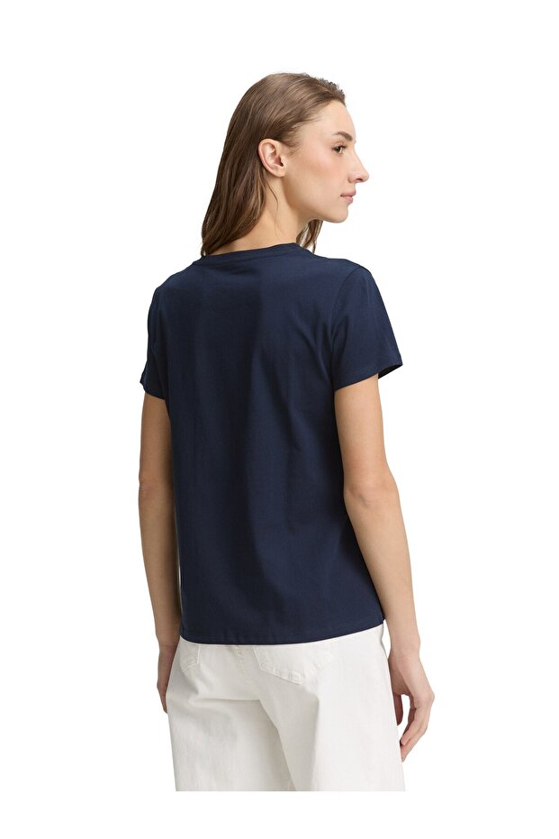 printed basic T-shirt - 2