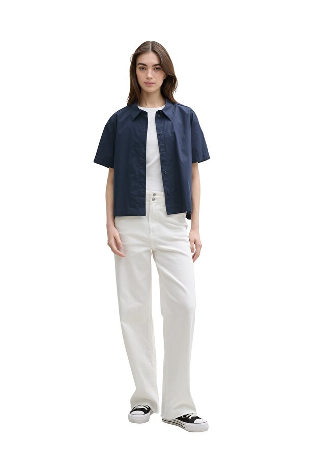 Detailliertes Placket-Box-Shirt - 1