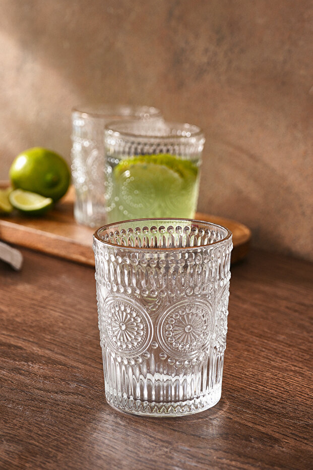 6'lı Su Bardağı Gold 250 ml - 3