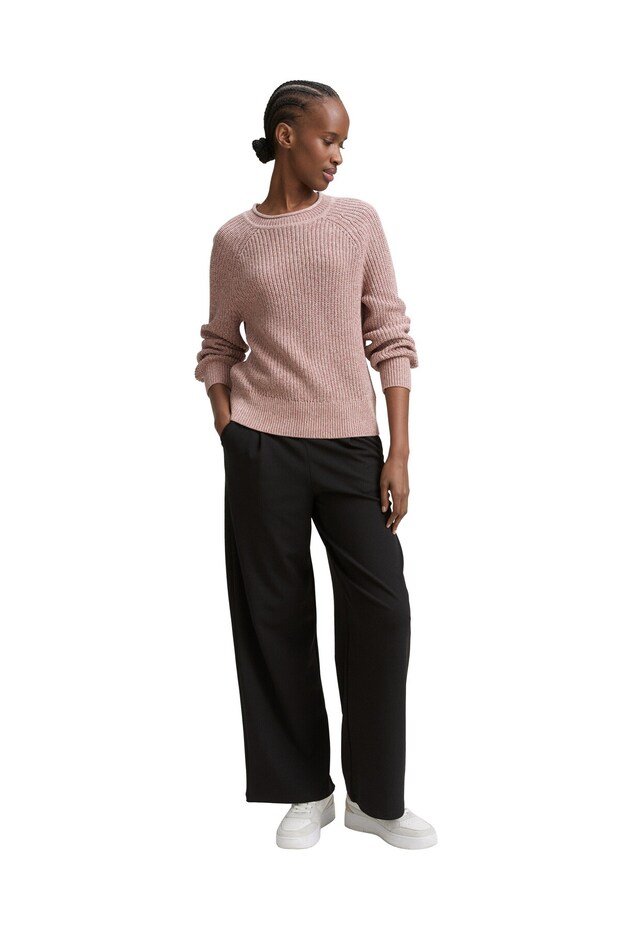 Rundhalspullover Basic - 1