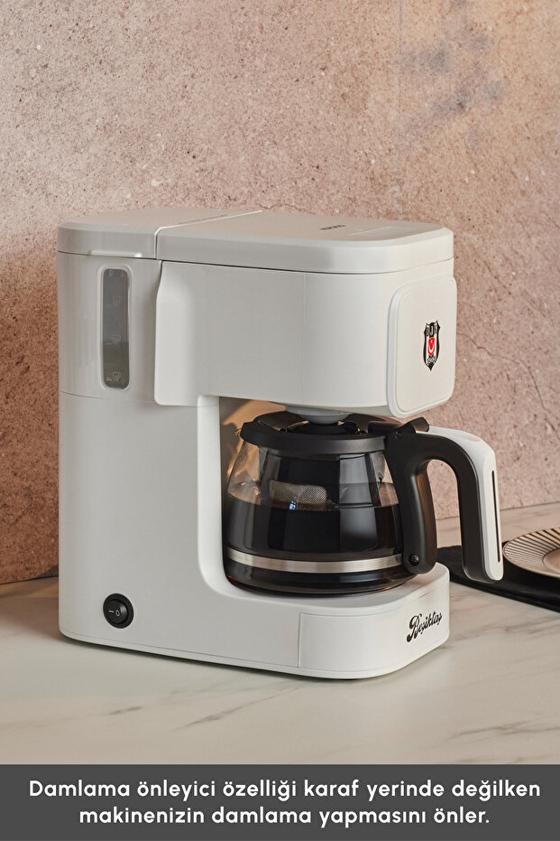 Just Coffee Aroma 2 in 1 Lisanslı Filtre Kahve ve Çay Demleme Makinesi Beşiktaş - 4
