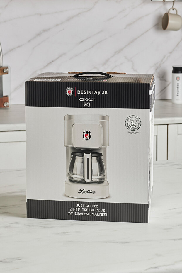 Just Coffee Aroma 2 in 1 Lisanslı Filtre Kahve ve Çay Demleme Makinesi Beşiktaş - 10