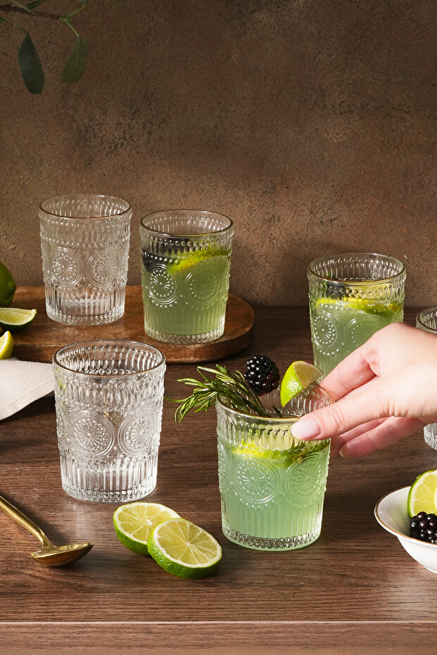 6'lı Su Bardağı Gold 250 ml - 2