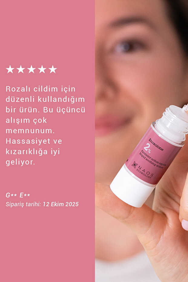 Pure Active Enoxolone Hassas ve Rozalı Ciltler İçin Kızarıklık Karşıtı Saf Cilt Serumu 15 ML - 8