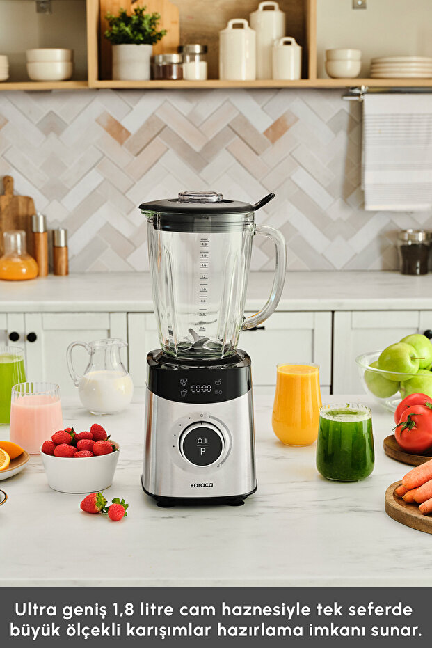 Dijital Ekran İnox Smoothıe Blender 1800 W - 3