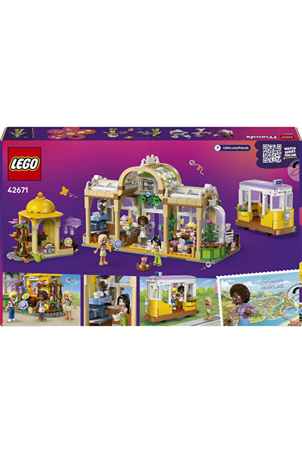 ® Friends Bitki Kafe ve Çiçekçi Dükkanı 42671 - 9+ Çocuklar için Yaratıcı Oyuncak Yapım Seti (1138) - 5