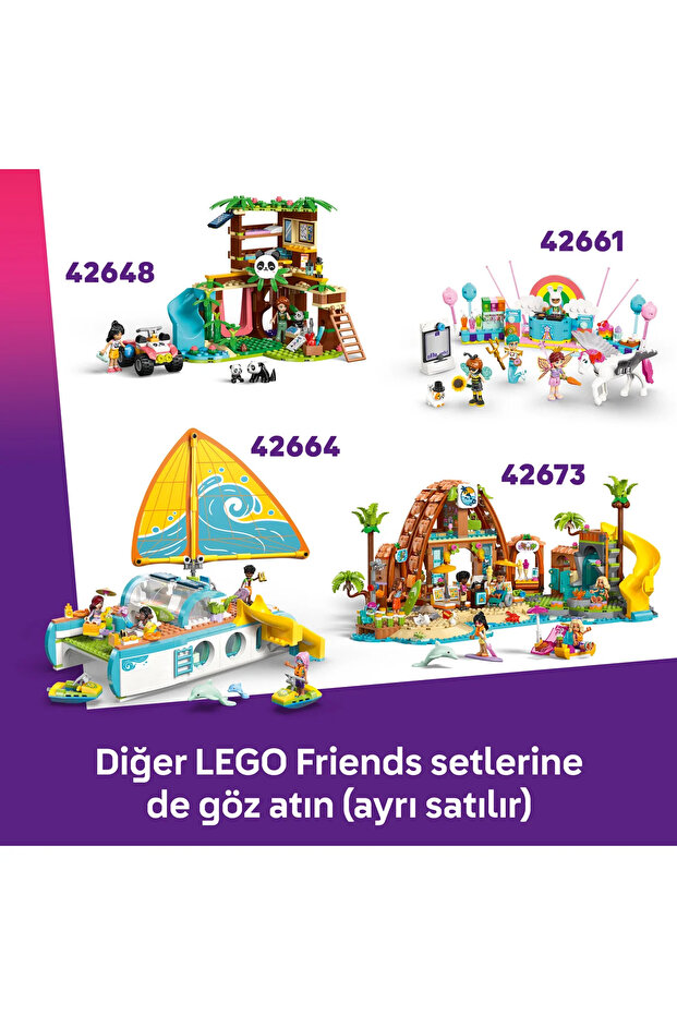 ® Friends Bitki Kafe ve Çiçekçi Dükkanı 42671 - 9+ Çocuklar için Yaratıcı Oyuncak Yapım Seti (1138) - 11
