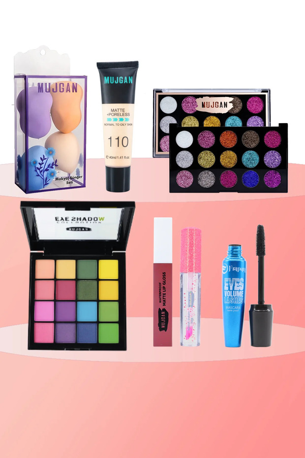 Pembe Makyaj Seti Orta Ton - 2