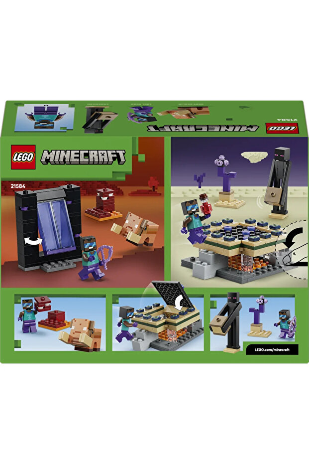 ® Minecraft® Nether ve End Geçidi Yolculuğu 21584 - 7+ Yaratıcı Oyuncak Yapım Seti (192 Parça) - 5