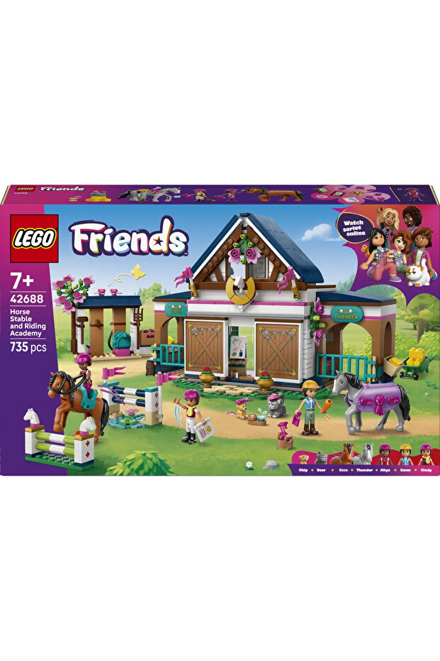 ® Friends At Ahırı ve Binicilik Akademisi 42688 – 7+ Yaratıcı Oyuncak Yapım Seti (735 Parça) - 4