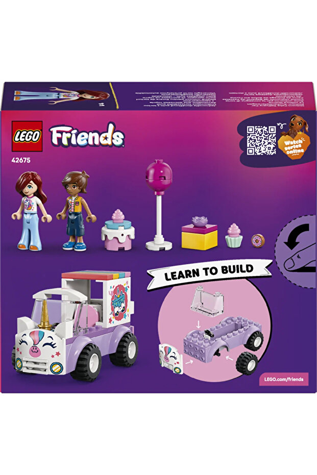 ® Friends ǀ Mașină-unicorn pentru livrare de torturi 42675 - 10