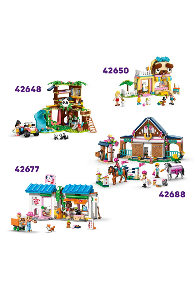 ® Friends At ve Tay Römorku 42695 – 7+ Yaratıcı Oyuncak Yapım Seti (279 Parça) - 11