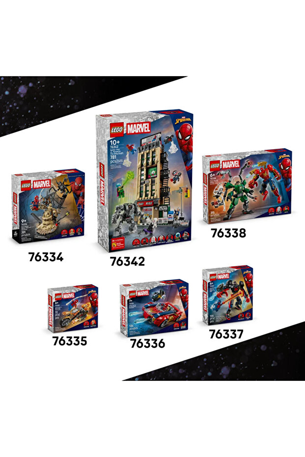 ® ǀ Marvel Yağmacı Tulumlu Groot 76341 - 10+ Yaratıcı Oyuncak Yapım Seti (604 Parça) - 9