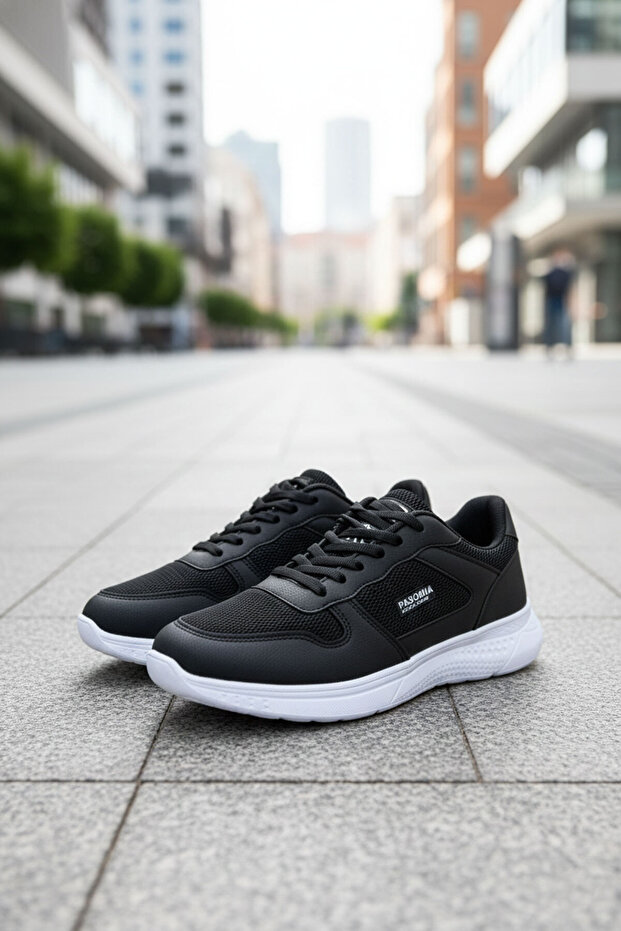 Schwarzer Damen-Sneaker 20626 - 1