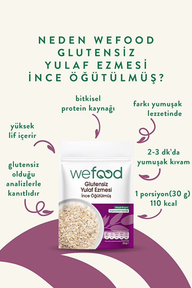 İnce Öğütülmüş Glutensiz Yulaf Ezmesi 300 gr 8683347034826 - 2