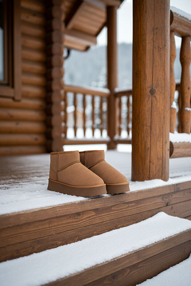 Taba Süet-Taba Kadın Bot & Bootie 21071 - 2