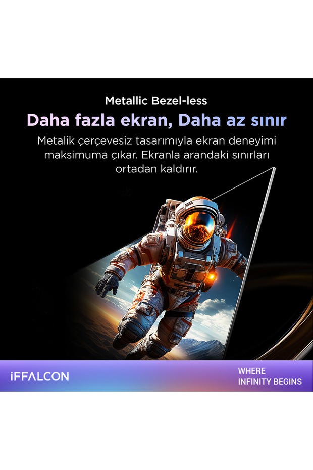 55U65 55 İnç Akıllı TV 4K UHD HDR 10 Google TV, Dolby Audio (2026 Model) - 2