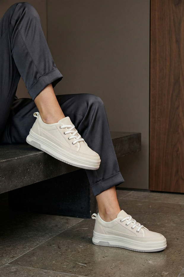 DS Opal Bej Kadın Sneaker - 7