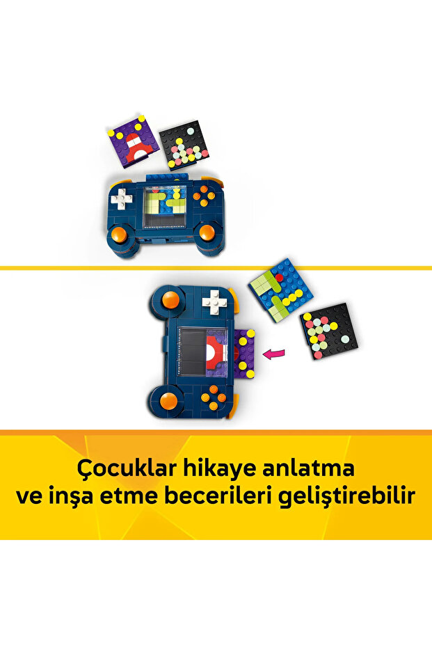 ® Creator 3’ü 1 Arada Retro Oyun Konsolu 31380 – 8+ Yaratıcı Oyuncak Yapım Seti (268 Parça) - 8