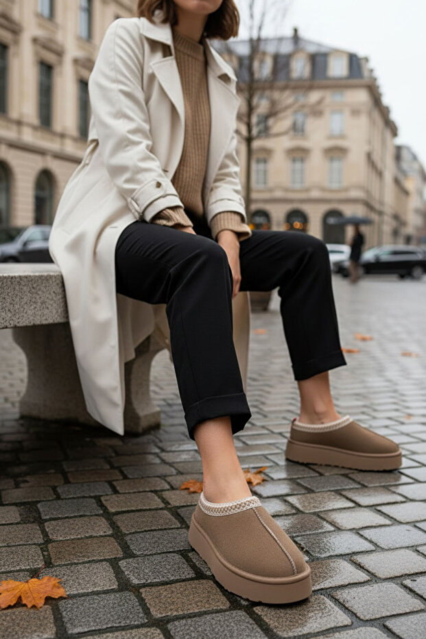 Taupe Suede Women's Boots & Booties 19762