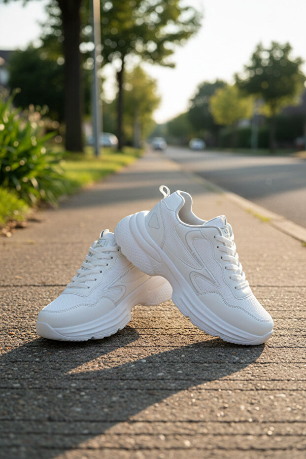 Weiß Damen Sneaker 20834 - 2