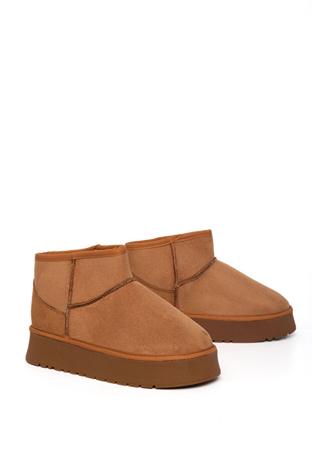 Taba Süet-Taba Kadın Bot & Bootie 21071 - 5