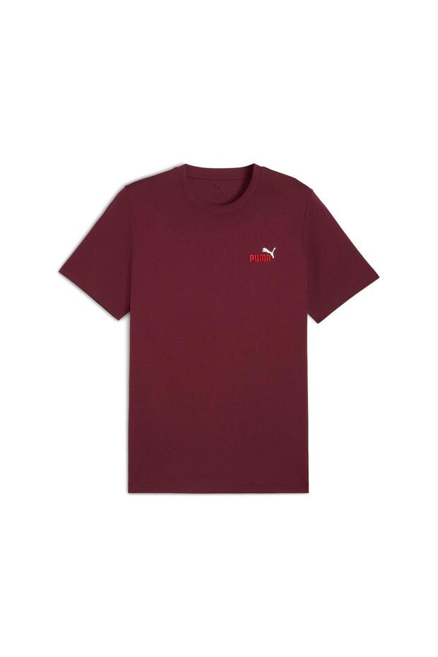 تيشيرت ESS 2 COLOR بشعار No. 1، لون Ruby Sh