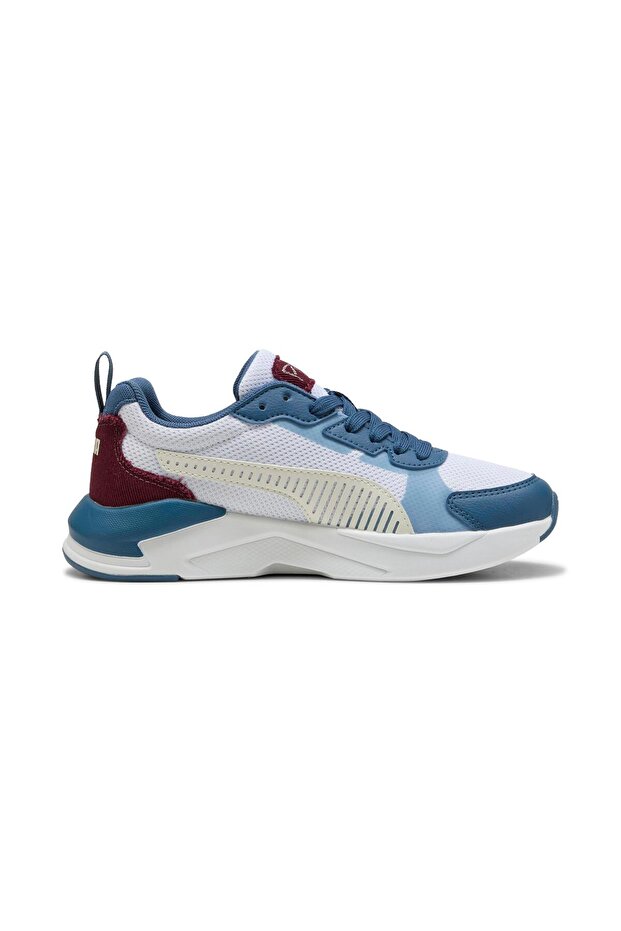 حذاء X-Ray 3 LT MID 90s Jr للأطفال باللون Vapor Gray-PUMA Wh
