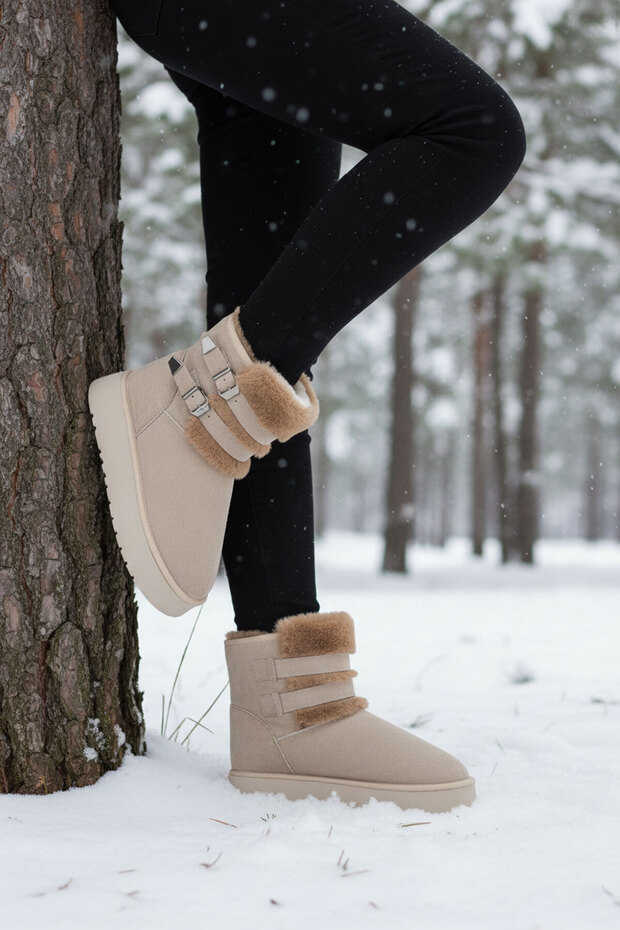 Skin Suede Women's Boots & Booties 21038