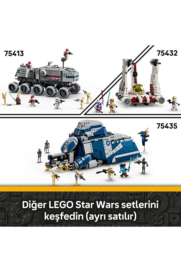 ® Star Wars: Klonların Saldırısı Jango Fett’in Starship’i 75433 - 9+ Oyuncak Yapım Seti (707P) - 11
