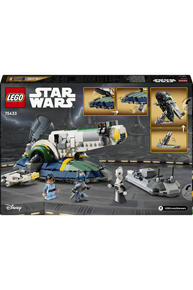 ® Star Wars: Klonların Saldırısı Jango Fett’in Starship’i 75433 - 9+ Oyuncak Yapım Seti (707P) - 5